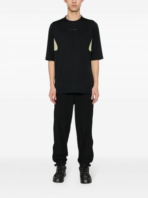 Kalhoty s výšivkou Calvin Klein černé