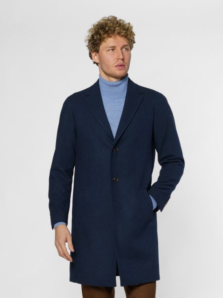 Утеплене пальто Arber синє