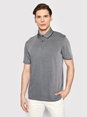 Polo marškinėliai Selected Homme pilka