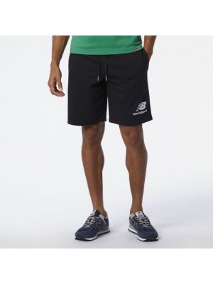 Shorts aus baumwoll New Balance schwarz