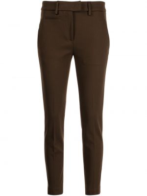 Pantalones slim fit Dondup marrón