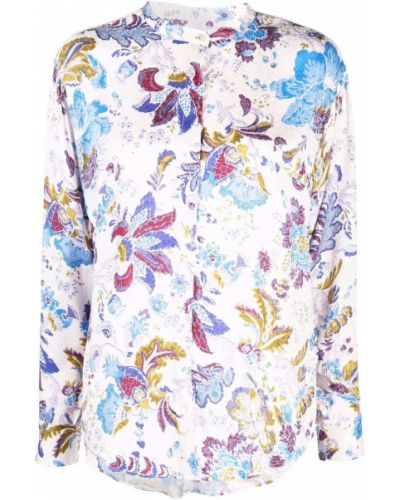 Blusa de flores con estampado oversized Isabel Marant étoile