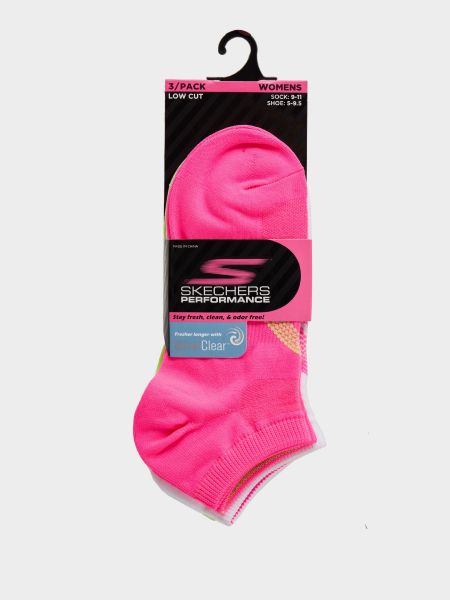 Шкарпетки Skechers, рожеві