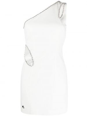 Mini šaty Philipp Plein bílé