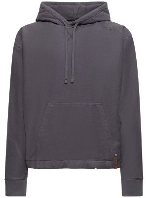 Hoodie di cotone Objects Iv Life grigio