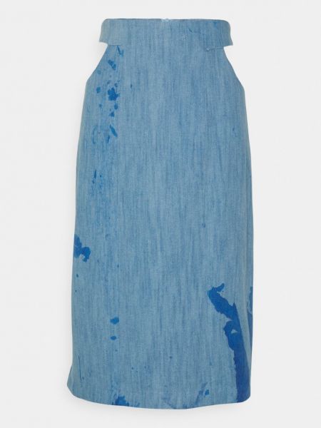 Spódnica ołówkowa Elleme niebieska