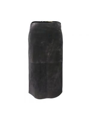 Spódnica Saint Laurent Vintage czarna
