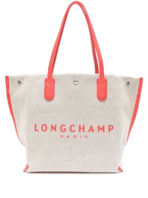 Shopperka Longchamp czerwona