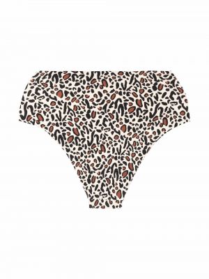 Bikini à imprimé à imprimé léopard Nanushka
