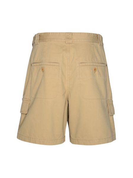 Pantalones cortos cargo de algodón con bolsillos Isabel Marant beige