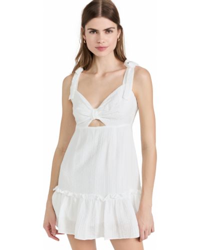 Sukienka mini Minkpink, biały