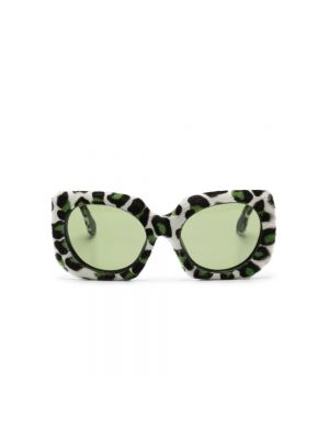 Sonnenbrille mit leopardenmuster Marni