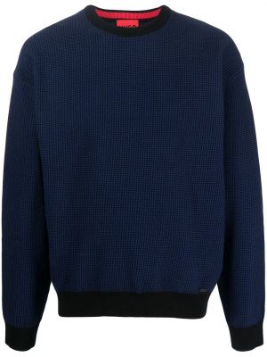 Пуловер Hugo синьо