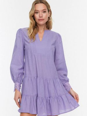 Платье Trendyol, фиолетовое