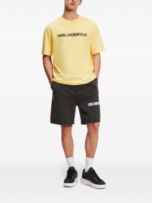 Shorts aus baumwoll mit print Karl Lagerfeld
