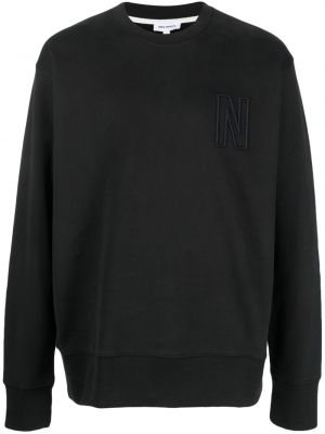 Hanorac din bumbac Norse Projects negru