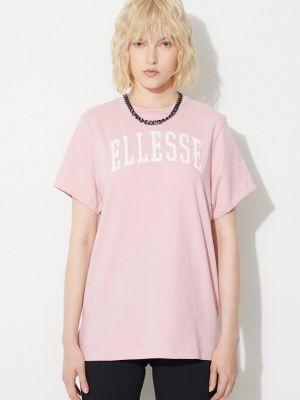 Помаранчева бавовняна футболка Ellesse