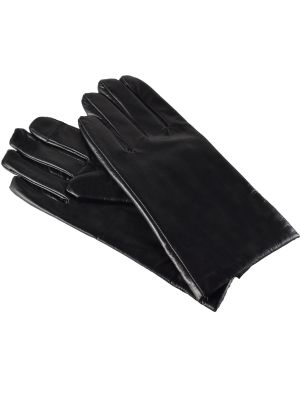 Кожени ръкавици Semi Line черно