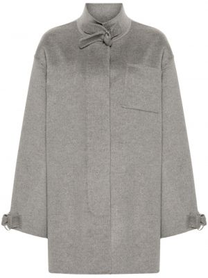 Vlněný kabát Arma šedý