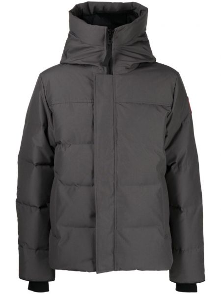 Kapitone ceket Canada Goose gri