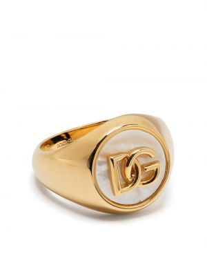 Кольцо с логотипом Dolce & Gabbana