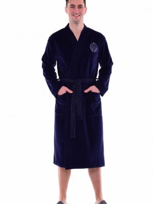 Халат новое кимоно синий