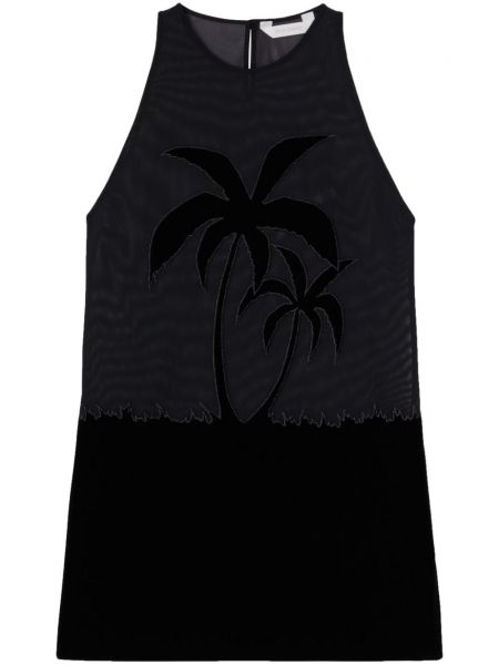 Φόρεμα Palm Angels μαύρο