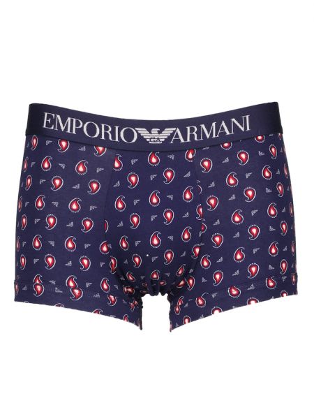 Боксеры Emporio Armani Underwear фиолетовые