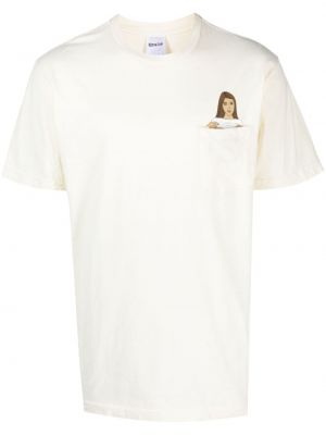 Bavlněné tričko Ripndip bílé