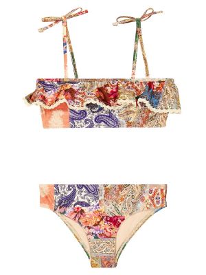 Paisley flæse bikini for piger Zimmermann Kids