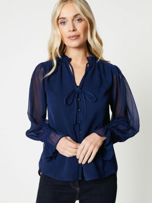 Блузка Wallis синяя