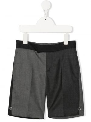 Bermudashortsit tytöille Thom Browne Kids harmaa