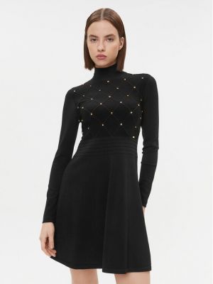 Плетена рокля Gaudi черно