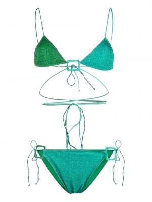 Reverzibilne bikini Oseree zelena