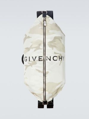 Sac à dos fermeture éclair Givenchy beige