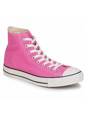 Sneakers con motivo a stelle Converse rosa