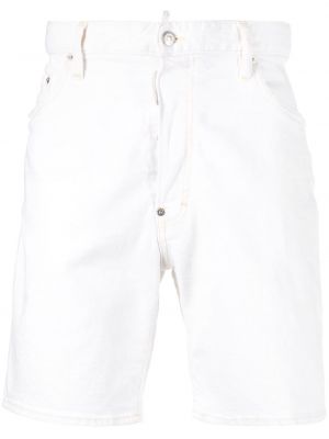 Jeans med fickor Dsquared2 vit