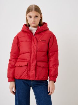 Утепленная демисезонная куртка Aaquamarina красная