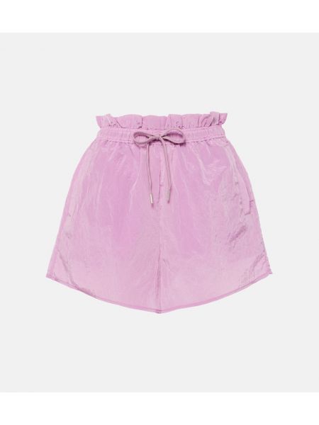 Shorts taille haute Varley violet