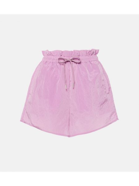 Hög midja sportshorts Varley lila