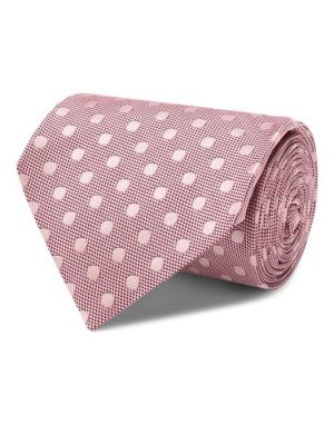 Шелковый галстук Tom Ford розовый