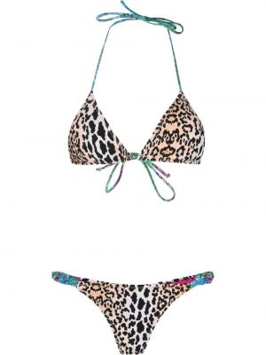 Leopard trykt bikini Reina Olga