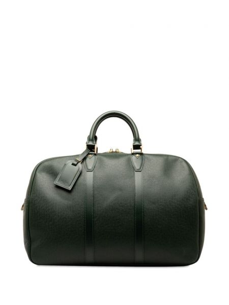 Cestovná taška Louis Vuitton Pre-owned zelená