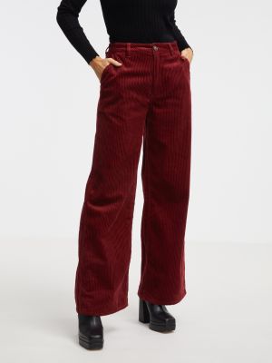 Nohavice Pepe Jeans červená