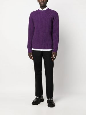 Pull en tricot Manuel Ritz violet
