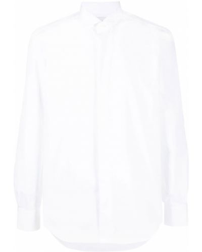 Camicia con stampa D4.0 bianco