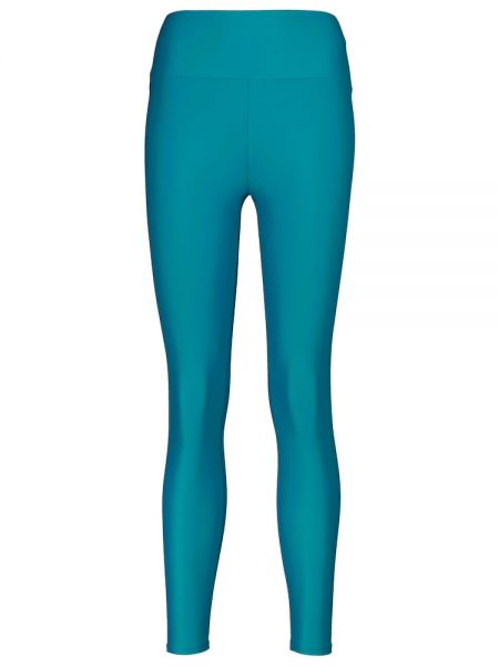 Teplákové nohavice s vysokým pásom Lanston Sport modrá