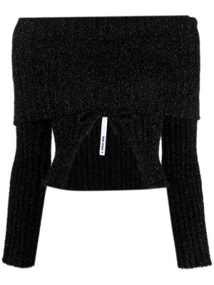 Пуловер A. Roege Hove черно