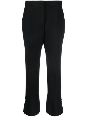 Pantalon taille haute plissé Msgm noir