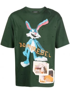 T-shirt Domrebel grön